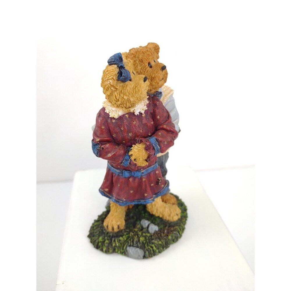 VTG Boyds Bear Bearstone Amy & Mark The Perfect Match Figurine 2277926 - Picture 2 of 10